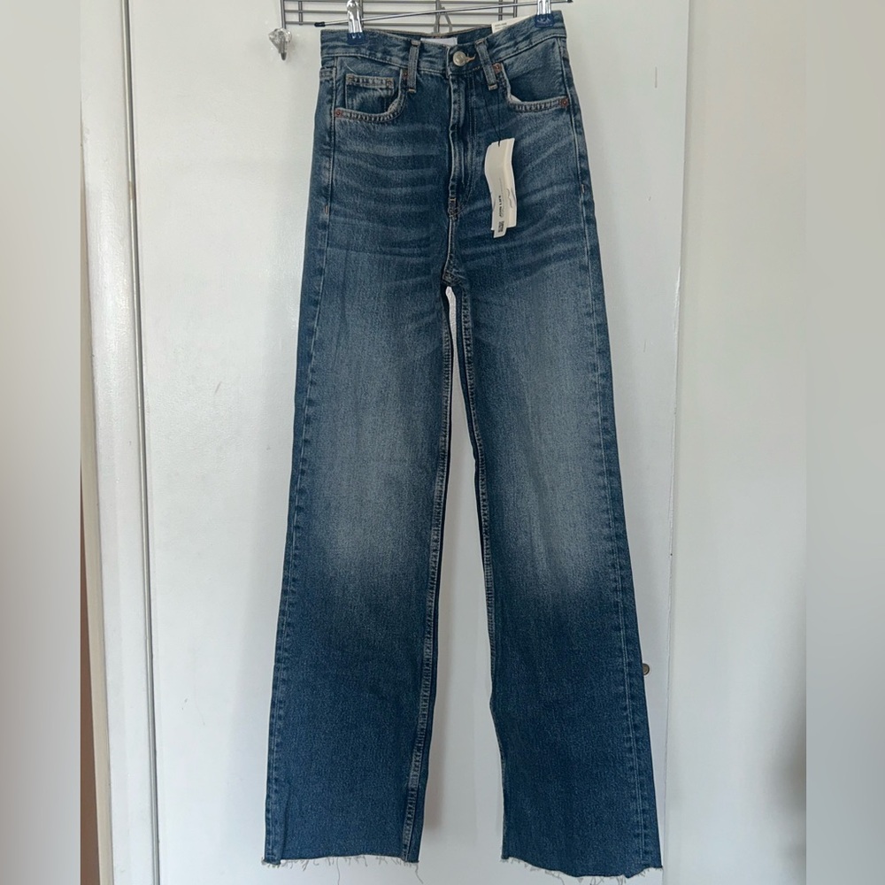 Zara | Blue Jeans |Wide Leg